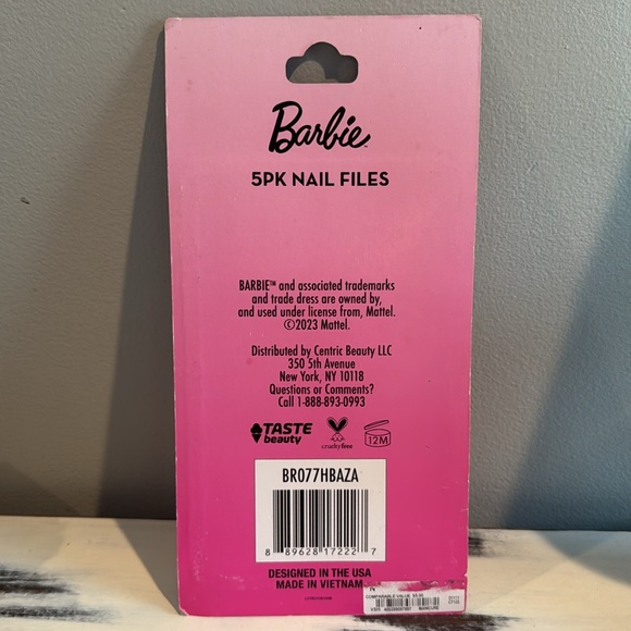 5pk Barbie nail files - Picture 2 of 2